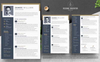 James William Printable Resume Templates