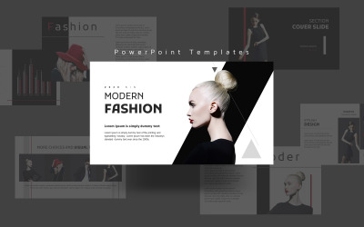 Modern Moda PowerPoint Şablonu