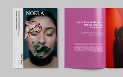 Minimal Fashion Magazine Template