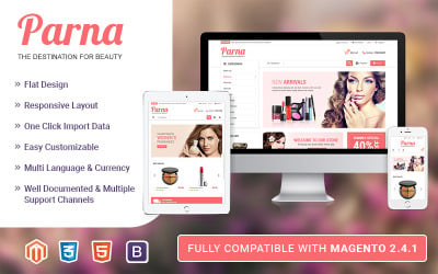 Parna - Responsive Multi-purpose Magento 2 Theme