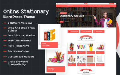 Online Stationery WooCommerce Theme