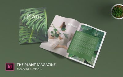 Plante - Modèle de magazine