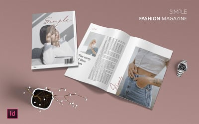 Simple - Modèle de magazine