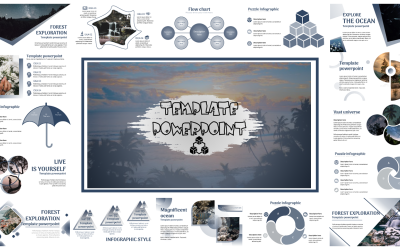 Sjabloon PowerPoint-ontwerp Multifunctioneel, creatief en modern
