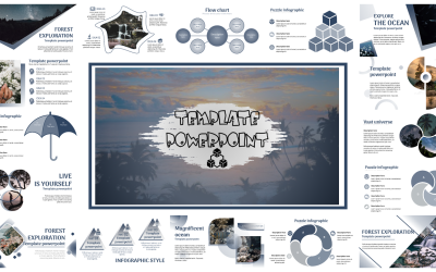 Vorlage Powerpoint Design Mehrzweck, kreativ und modern