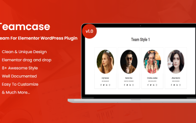 Teamcase Team voor Elementor WordPress-plug-in