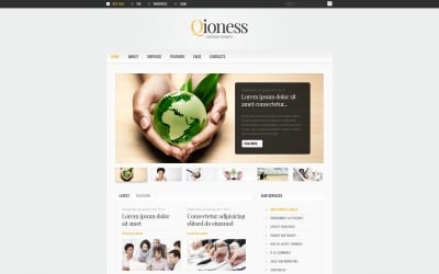 Free Business &amp;amp; Services WordPress Design