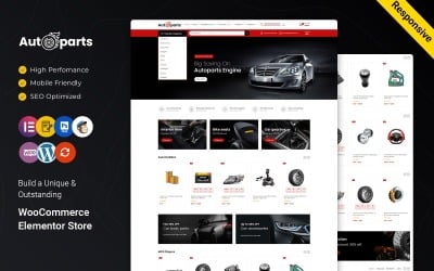 Autoparts - Negozio WooCommerce reattivo multiuso Mega Shop