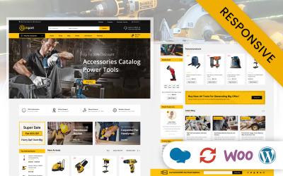 ToolsPart - Meilleurs outils WooCommerce Responsive Theme