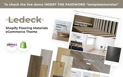Ledeck - Shopify地板材料电子商务主题