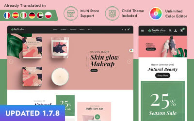 Castle Cosmetic - PrestaShop Responsive Theme