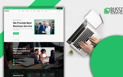 Tema de WordPress para consultoría empresarial Jumboo-Bussit