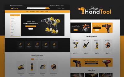 Handtool: tema receptivo OpenCart multipropósito y profesional