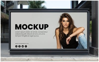 Billboard-Mockup-Vorlage