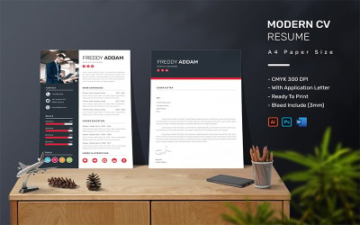 Freddy Addam - CV Resume Template