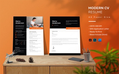 Harry Anderson - CV Resume Template