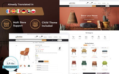 Furniture Interior art &amp;amp; Crafts PrestaShop Theme