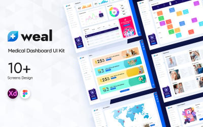 Weal Medical Dashboard-UI-Kit