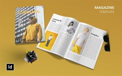 Casual - Magazine Template