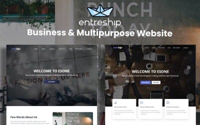 EsOne - Business &amp;amp; 多用途登陆页面模板