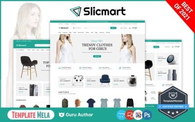 Slicmart -大型商店OpenCart主题