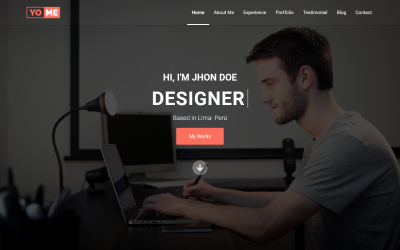 Yome -多功能简历和作品集 &amp;amp; 5 Template