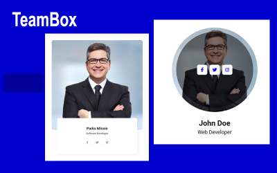 TeamBox - Modelo responsivo de equipe HTML5 Bootstrap5