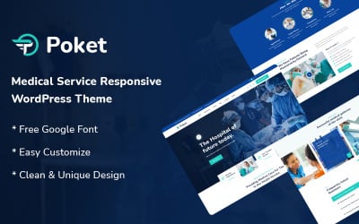 口袋-医疗服务响应WordPress主题