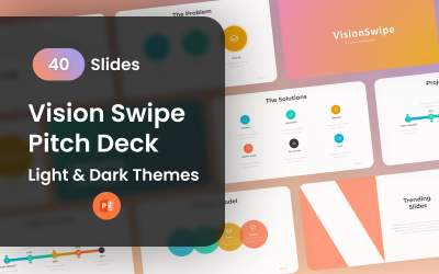 Visionswipe Infographic presentation - PowerPoint Template