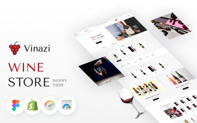 Vinazi是Shopify饮料和葡萄酒电子商务的主题