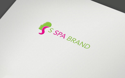为S Spa美容店设计标志