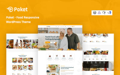 Poket -  Food Responsive WordPress Theme