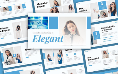 Elegant Fashion Presentation Template