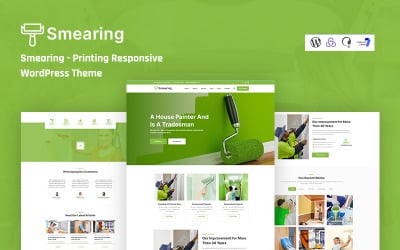 Smearing - Printing Company WordPress Theme