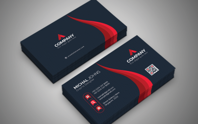 Business Card Templates - 企业形象 Template 5