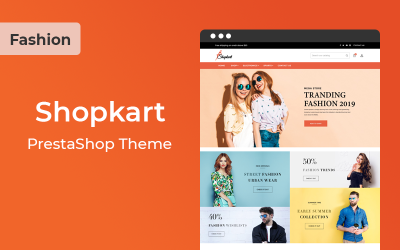 Shopkart - Fashion 响应 Prestashop Theme