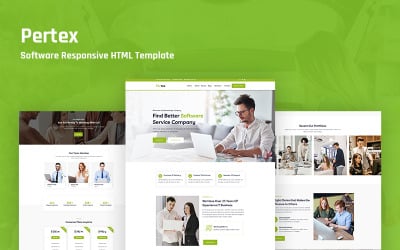 Pertex – Software 响应 Website Template