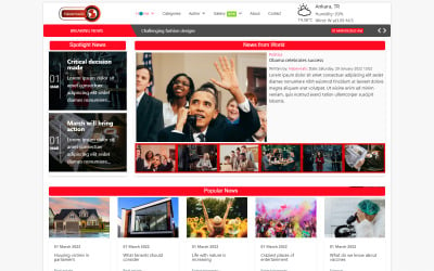 JL Habermatic News And Magazine Joomla4-5 Template