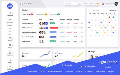Vivo - Bootstrap 5 Beheerdersdashboardsjabloon