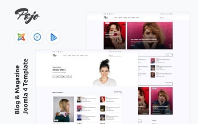 Pejo -博客 &amp;amp; 杂志Joomla 4模板