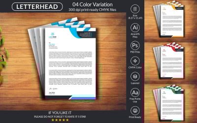 Creative Letterhead Template