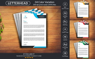 Creative Letterhead Template