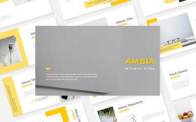 Ambia Minimals Keynote Шаблон