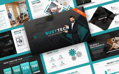 BustTech-Business-PowerPoint-Vorlage