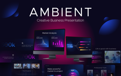 Ambient Creative Business PowerPoint šablony