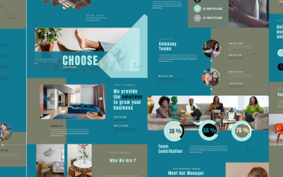 Choose - Pitch Deck Presentation PowerPoint Template