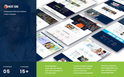 NextEdu -教育HTML模板