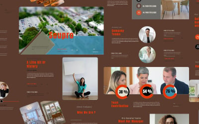 Soupro - Pitch Deck Presentation PowerPoint Template