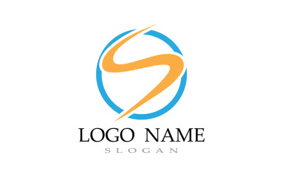S Letter Business Logo Template V18