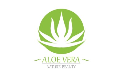 Aloe Vera Logo Nature Template V16